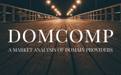 Domcomp: a market analysis of domain providers.
